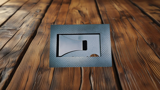 Wallet jig for laser engraving