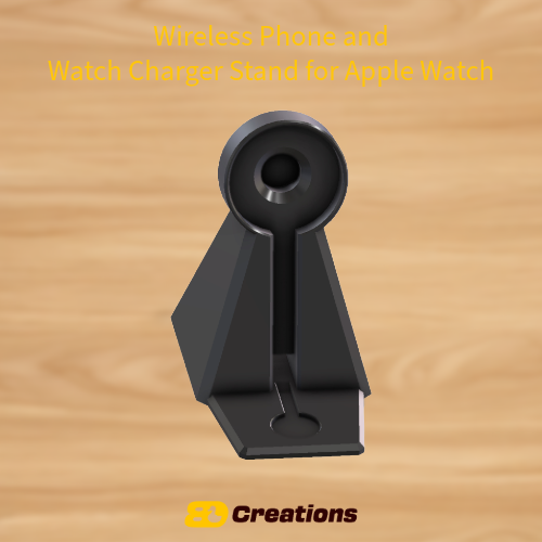Stand for wireless phone and watch (Apple watch) charging