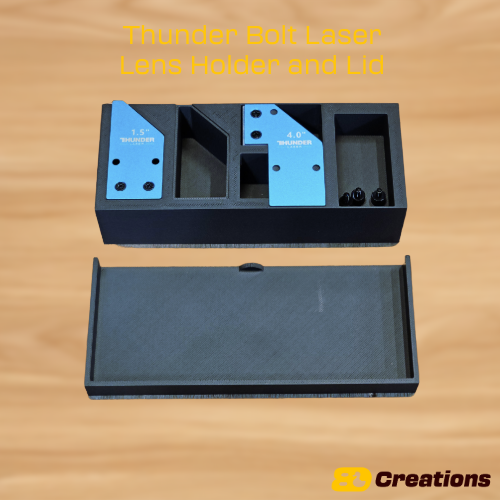 Thunder Bolt Laser lens holder and lid